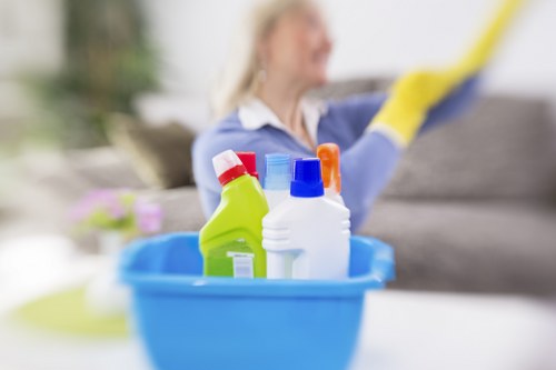 Commercial cleaning service for a Kingston upon Thames retail or showroom space