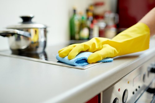 Deep cleaning tasks included in a Kingston one-off clean