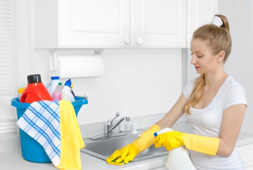 Vacant property cleaned for tenancy handover in Kingstonuponthames